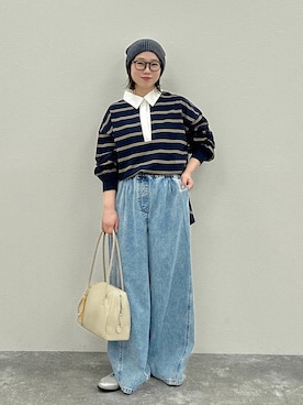 はやみ👧🏻さん（レディース・155cm）の冬コーディネート