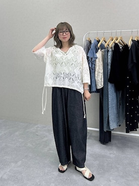 はやみ👧🏻さん（レディース・155cm）の春コーディネート