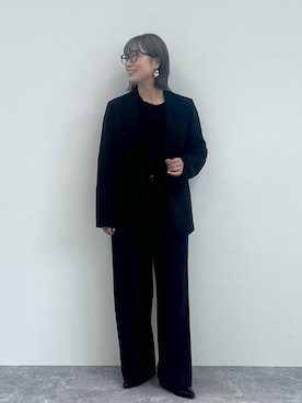 「LEPSIM（レプシィム）のアイテム（シャツ/ブラウス）」を使った、はやみ👧🏻さん（レディース・155cm）の秋コーディネート