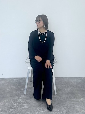 「アイテム（オールインワン・サロペット）」を使った、はやみ👧🏻さん（レディース・155cm・30代）の秋コーディネート