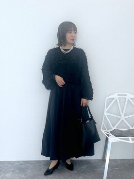 「LEPSIM（レプシィム）のアイテム（シャツ/ブラウス）」を使った、はやみ👧🏻さん（レディース・155cm）の秋コーディネート