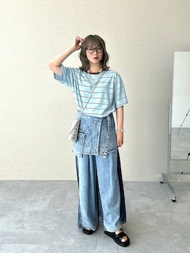 はやみ👧🏻さん（レディース・155cm）の春コーディネート