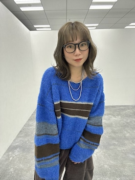 「LEPSIM（レプシィム）のヴィンテージコーデュロイパンツ　1047013（その他パンツ、ブラウン系）」を使った、はやみ👧🏻さん（レディース）の秋コーディネート