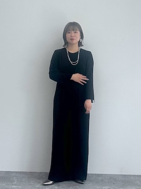 「アイテム（サロペット/オーバーオール）」を使った、はやみ👧🏻さん（レディース・155cm）の秋コーディネート