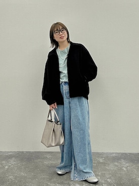 はやみ👧🏻さん（レディース・155cm）の冬コーディネート