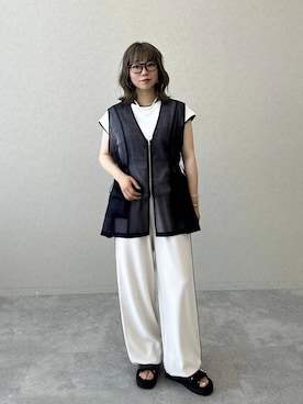 はやみ👧🏻さん（レディース・155cm）の春コーディネート
