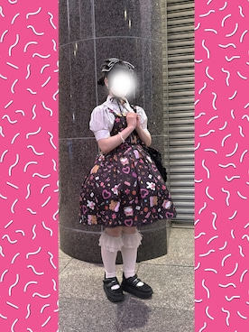 「Metamorphose（メタモルフォーゼ）のアイテム」を使った、me13hin18さん（レディース・160cm）の夏コーディネート