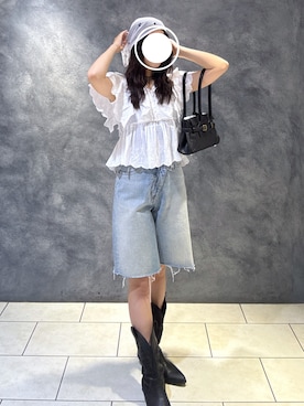 「MOUSSY（マウジー）のアイテム」を使った、eikichiさん（骨格ウェーブ・レディース・157cm）の秋コーディネート