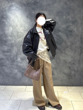 「MOUSSY（マウジー）のアイテム」を使った、eikichiさん（骨格ウェーブ・レディース・157cm）の秋コーディネート