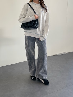 おでこ©さん（レディース・163cm）の冬コーディネート