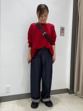 satomiさん（骨格ナチュラル・レディース・154cm）の秋コーディネート
