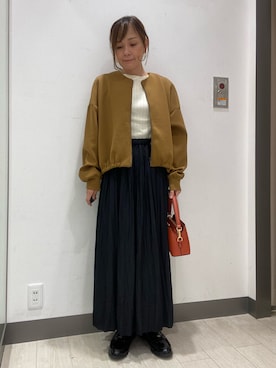 satomiさん（骨格ナチュラル・レディース・154cm）の秋コーディネート