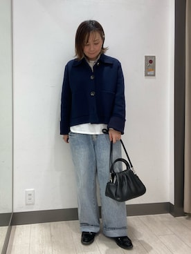 satomiさん（レディース・154cm）の冬コーディネート