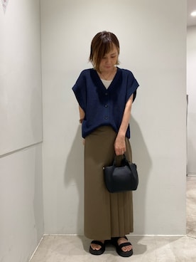 satomiさん（レディース・154cm）の夏コーディネート