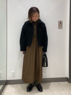 satomiさん（骨格ナチュラル・レディース・154cm）の秋コーディネート