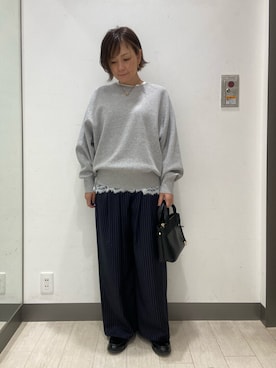 「RODE SKO（ロデスコ）のアイテム」を使った、satomiさん（レディース・154cm）の秋コーディネート
