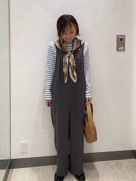 satomiさん(レディース・154cm)の春コーディネート