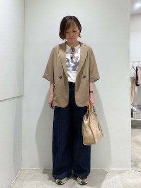 satomiさん(レディース・154cm)の春コーディネート
