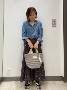 satomiさん（レディース・154cm）の春コーディネート