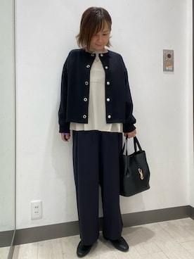 「完声BOTTOM」｜satomiさん（レディース・154cm）の秋コーディネート