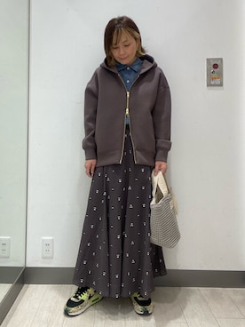 satomiさん（レディース・154cm）の春コーディネート