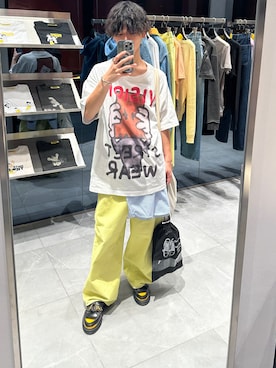 「アイテム（ローファー）」を使った、mesi555sssさん（メンズ・164cm）の夏コーディネート