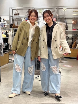 hinamkmk26さん（レディース・159cm）の春コーディネート