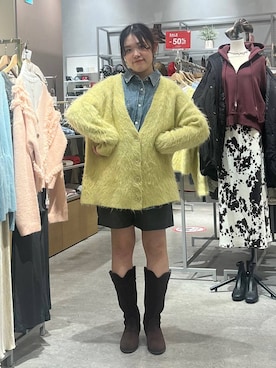 hinamkmk26さん（レディース・159cm）の冬コーディネート