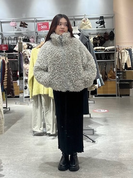 hinamkmk26さん（レディース・159cm）の冬コーディネート