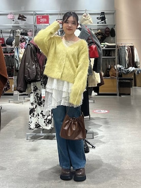 「アイテム（サンダル）」を使った、hinamkmk26さん（レディース・159cm・20代）の冬コーディネート