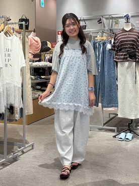 hinamkmk26さん（レディース・159cm）の夏コーディネート