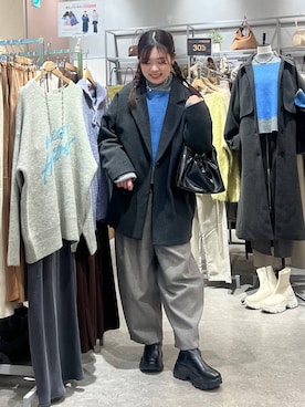 「冬コーデ」｜hinamkmk26さん（レディース・159cm）の冬コーディネート