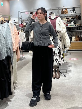 hinamkmk26さん（レディース・159cm）の冬コーディネート