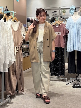 hinamkmk26さん(レディース・159cm)の夏コーディネート