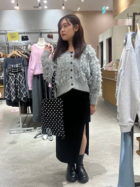 「LOWRYS FARM（ローリーズファーム）のアイテム（トートバッグ）」を使った、hinamkmk26さん（レディース・159cm）の秋コーディネート