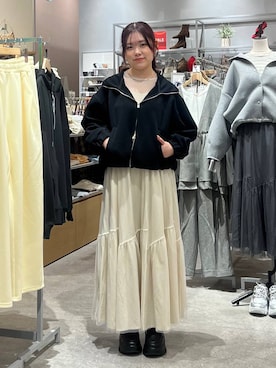 hinamkmk26さん（レディース・159cm）の冬コーディネート