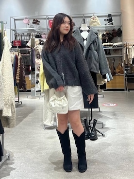 hinamkmk26さん（レディース・159cm）の冬コーディネート