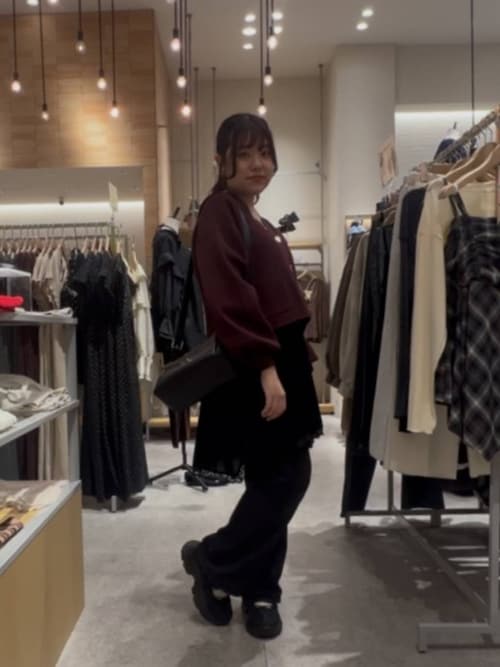 2WAYカットベロアミニワンピース 578265（ワンピース