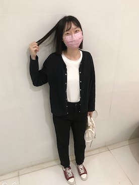 「DIFFUSER （ディフューザー　）のアイテム」を使った、Ellyさん（レディース・167cm）の春コーディネート