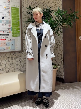 「アイテム（その他アウター）」を使った、marikaさん（レディース・150cm）の冬コーディネート