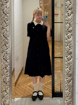 「アイテム（ワンピース/ドレス）」を使った、marikaさん（レディース・150cm）の夏コーディネート