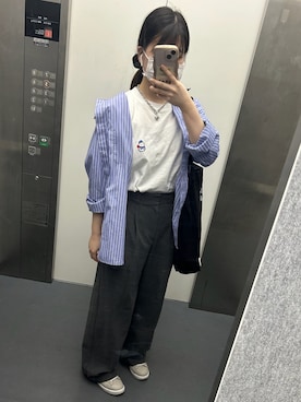 「大学生コーデ」｜「アイテム（アクセサリー）」を使った、koeda1230さん（レディース・150cm）の冬コーディネート