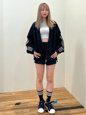 「アイテム（ソックス/靴下）」を使った、YRさん（レディース・153cm）の夏コーディネート