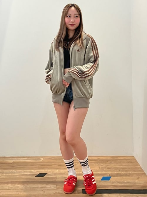 adidas（アディダス） 靴下 スリーストライプス グリッター クルー