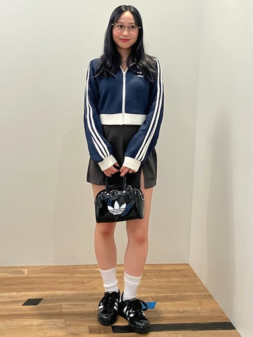 adidas クロップドジャージ　トップス org.jpg