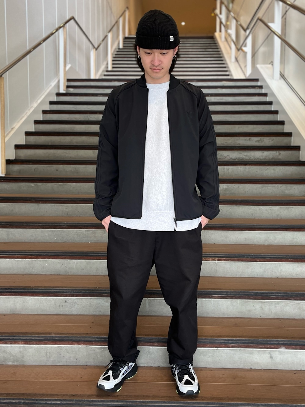 【ダナヲちゃん着用】adidas ナイロンジャケット 90s adidas ナイロンジャケット | RIDDLE clothing