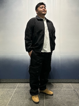 「adidas（アディダス）のアイテム（その他アウター）」を使った、UJさん（メンズ・168cm）の秋コーディネート