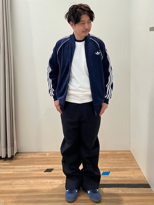 SST アディカラー ベロア トラックトップ / ジャージ / トラック