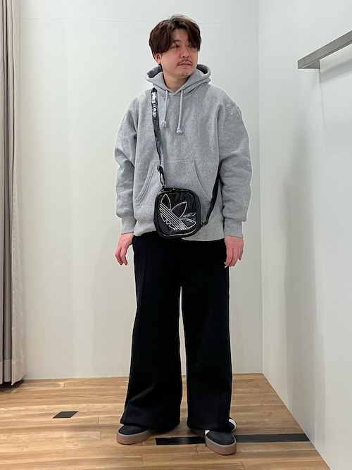 adidas スウェットパンツ ジャージ スリーストライプス ルーズ