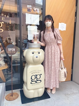 「31 Sons de mode（トランテアン　ソン　ドゥ　モード）のアイテム（ワンピース/ドレス）」を使った、chi903さん（レディース・157cm）の夏コーディネート